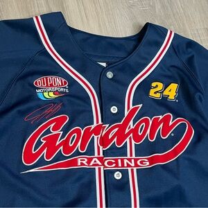 Chase Authentics Jeff Gordon Racing  Navy Short Sleeve Jersey DuPont MotorSports